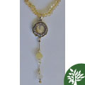Moonstone and Rose Quartz Necklace (Israel)
