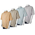 Empire Big Land Men's Short-sleeve Stripe Shirt