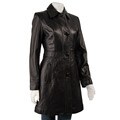 Jones New York Women's Leather Coat