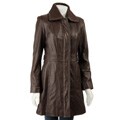 Jones New York Women's Leather Coat