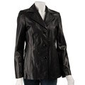 Jones New York Women's Leather Blazer