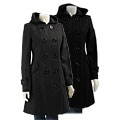 JLo Double-breasted Women's Hooded Coat