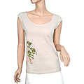 Burton Women's 'Wild Flowers' Cream T-shirt