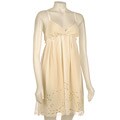 Sugar Lips Women's Laser-cut Mini Dress