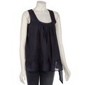 Sugar Lips Women's Silk Voile Tie-waist Shirt