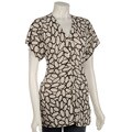 Dolce Cabo Women's Short-sleeve Button-up Tunic