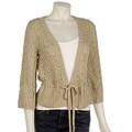 Dolce Cabo Women's Crocheted Bell Sleeve Sweater