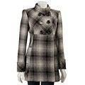 MICHAEL Michael Kors Women's Plaid Babydoll Jacket