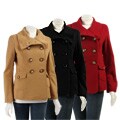 MICHAEL Michael Kors Women's Double-breasted Wool Peacoat