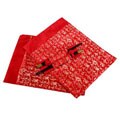 Crimson Asian Placemat and Chopstick Set