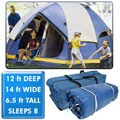 Northpole Eight-person Two-room Tent
