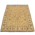 Afghan Soumak Hand-knotted Came/ Beige Rug (7 x 9)