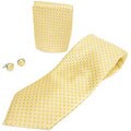 Boston Traveler Men's Tie, Hanky and Cuff Link Set