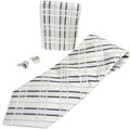 Boston Traveler Men's Tie, Hanky and Cuff Link Set