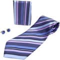 Boston Traveler Men's Tie, Hanky and Cuff Link Set