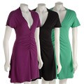 Tammy Mars Short-sleeve Gathered Center Dress