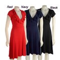 Tammy Mars Women's Ruffle Wrap Dress