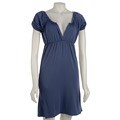 Pathway Slit Neck Shirred Shoulder Dress