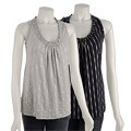Pathway Sleeveless Shirred NecklineTop