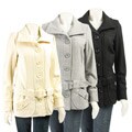 Coffee Shop Women's Dropped Belted Jacket