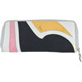 Emilio Pucci Women's Multicolor Continental Zip Wallet
