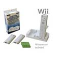 Double Wii Remote Power Pack Charger Station