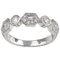 Tacori Platinum 3/4ct TDW Diamond Band (G, VS)
