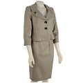 Isabel & Nina Women's 2-button Skirt Suit