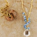 Goldfill Amethyst Sunshine Mist Necklace (USA)