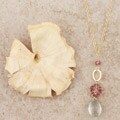 Ruby and Amethyst Passion Fruit Necklace (USA)