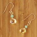 Lemon Quartz Sweet Nectar Earrings (USA)