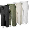 Liz Claiborne Essentials Women's Linen Capris