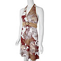 Hypnotik Women's Multicolor Print Halter Dress