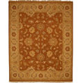 Hand-woven Wool Soumak Rug (6' x 9')