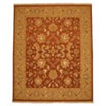 Hand-woven Soumak Wool Rug (6' x 9')