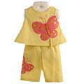Rare Editions Infant Girl's Butterfly Capri Set