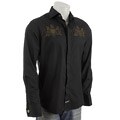 English Laundry Men's Shield Black Dress Shirt