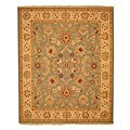 Hand-woven Soumak Wool Rug (6' x 9')