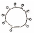 Diesel Sterling Silver Rivet Charms Bracelet