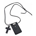 Diesel Sterling Silver Cross Necklace