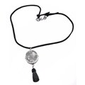 Diesel Sterling Silver Pendant Necklace
