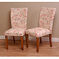 Garden Rose Parson's Chair (Set of 2)