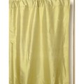 Parsnip Green/Blue 100-percent Silk Taffeta Curtain (India)