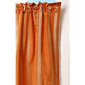 Terracotta Taffeta Curtain (India)