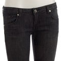 The Unknown Factory Women's Zipper Back Bootcut Jeans
