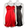 Connected Apparel Women's Stretch Charmeuse Dress