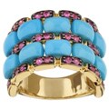 Encore by Le Vian 14k Yellow Gold Turquoise Ring