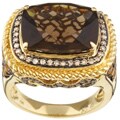 Encore by Le Vian 14k Gold Smokey Quartz Ring