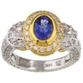 Encore by Le Vian 14k Gold Tanzanite and Diamond Ring (H-I, SI2-SI3)
