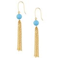 Encore by Le Vian 14k Gold and Turquoise Earrings